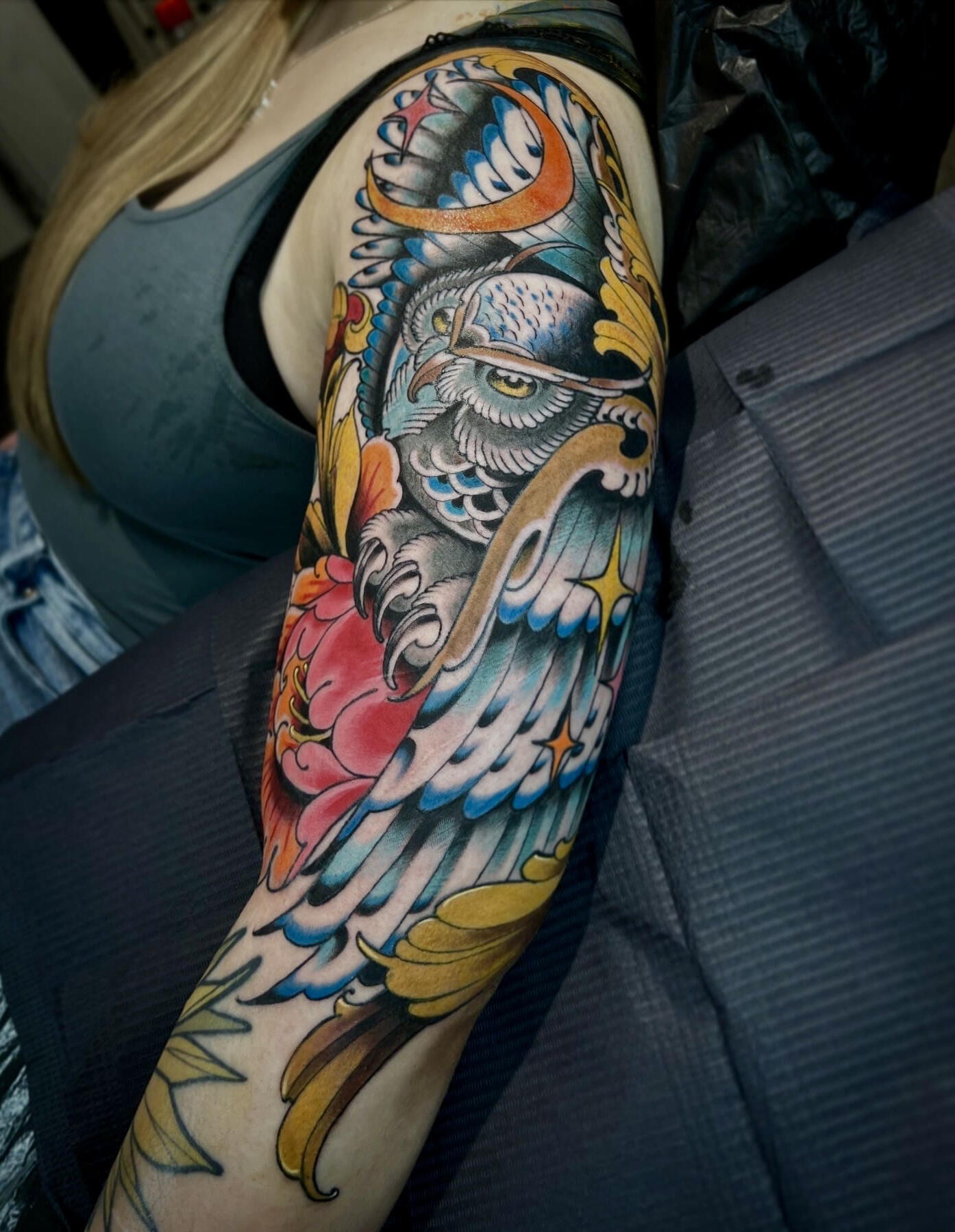 Full color tattoo