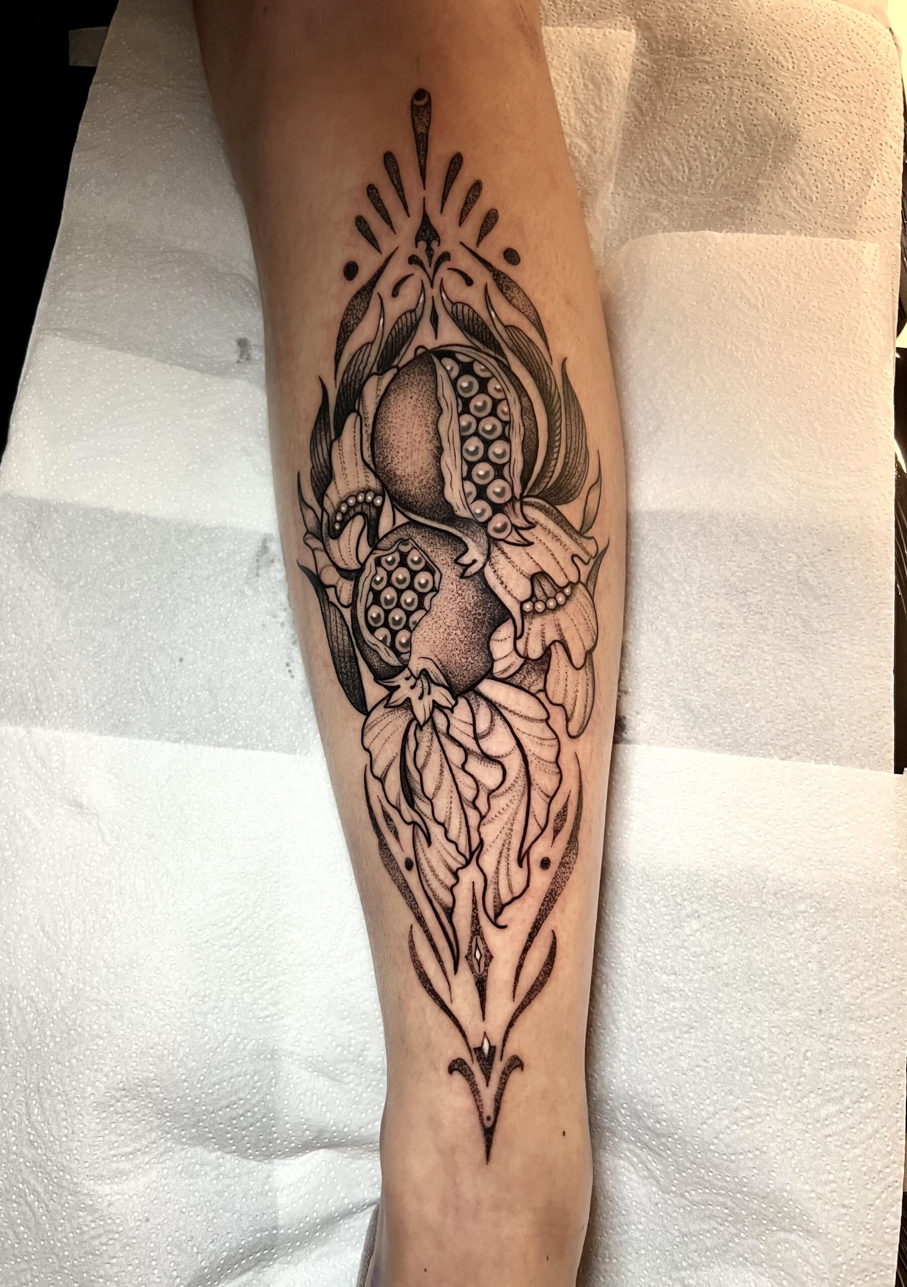 Blackwork tattoo